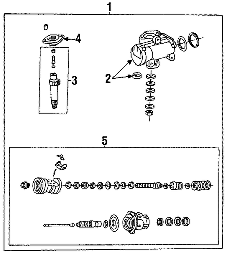 B2300 STEERING GEAR