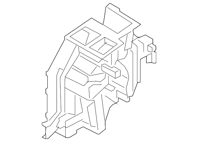 97135-3V000 HEATER CASE, RIGHT