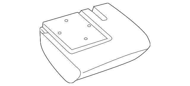 88949284 Деталь SEAT CUSHION PAD, RIGHT