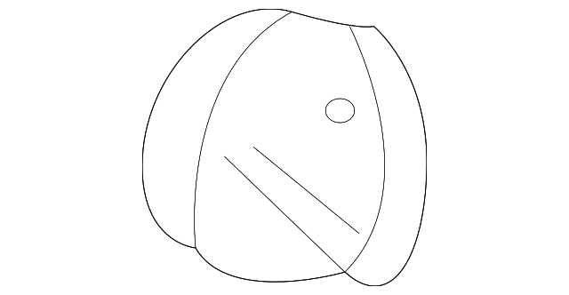 88949271 Деталь RECLINE COVER, LEFT