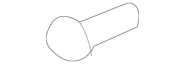 12534199 Деталь RELEASE HANDLE BOLT, LEFT