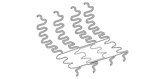 12531929 Деталь SEAT SUPPORT, LEFT