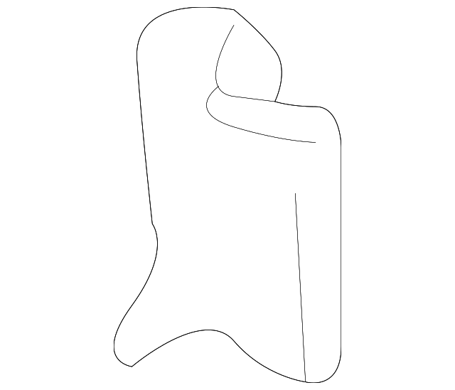 88952399 Деталь LATCH COVER, LEFT