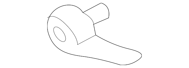12532219 Деталь RELEASE HANDLE, LEFT