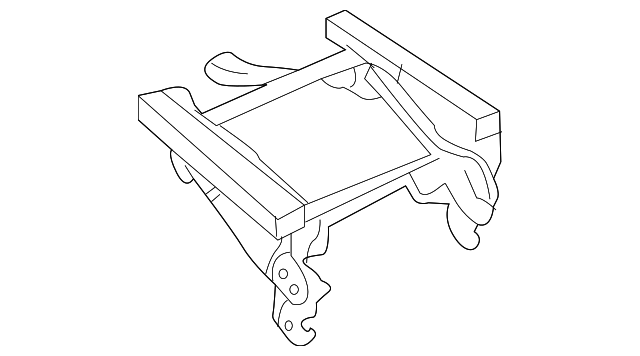 88895050 Деталь SEAT MOUNT, LEFT