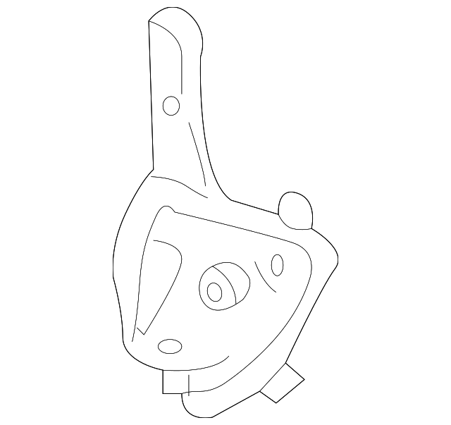 88895037 Деталь RECLINER, LEFT