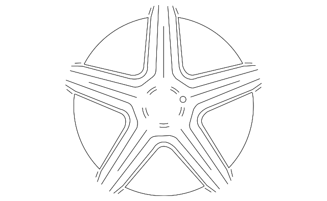 156-401-06-00-7X21 WHEEL, ALLOY
