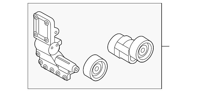25280-2G115 Деталь TENSIONER