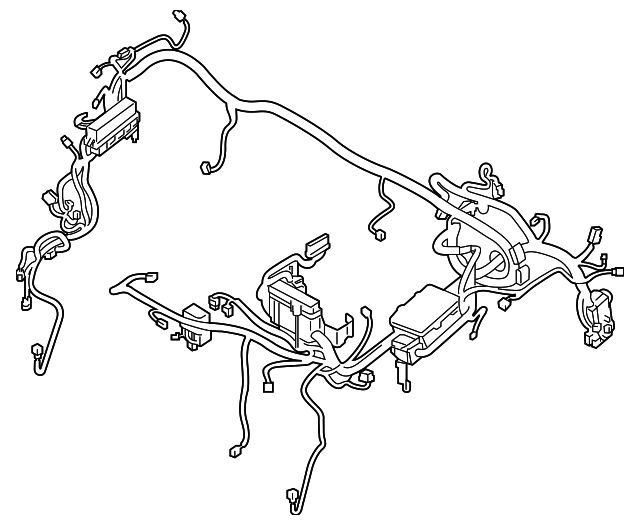 24012-1KM0B Деталь ENGINE HARNESS