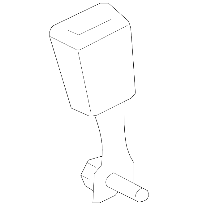 73590-42010-E2 Деталь BUCKLE, LEFT