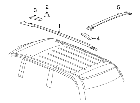 Routan LUGGAGE CARRIER