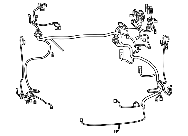 82111-1HW90 Деталь WIRE HARNESS