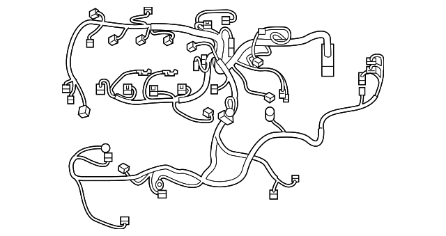 82121-12030 Деталь ENGINE HARNESS