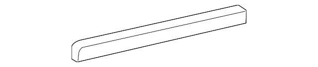 69975-35010 Деталь GLASS HOLDER FILLER, RIGHT