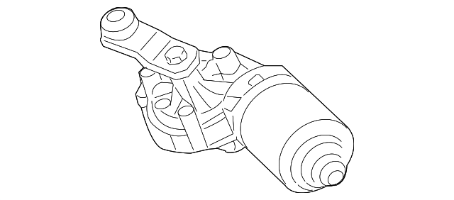 13277078 WIPER MOTOR