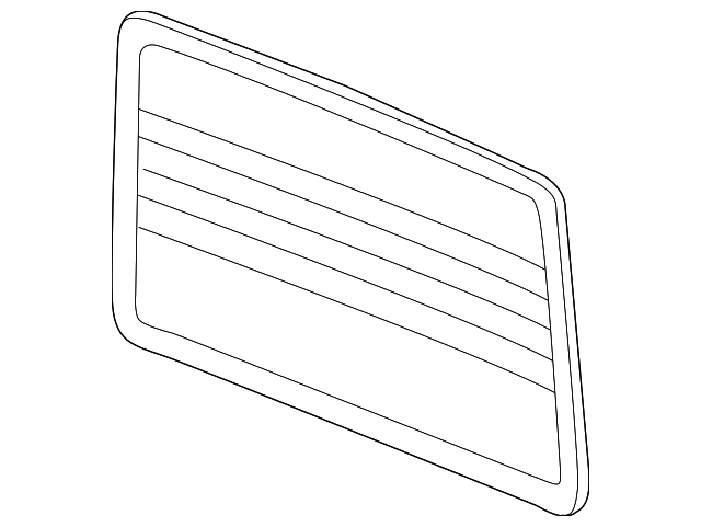 22729678 Деталь BACK GLASS