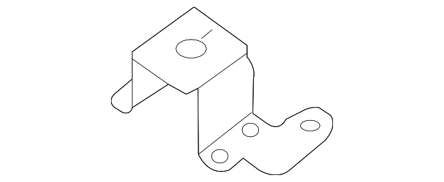 BB5Z-16C079-A Деталь UPPER RAIL BRACKET, LEFT