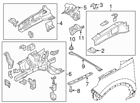 Explorer STRUCTURAL COMPONENTS & RAILS