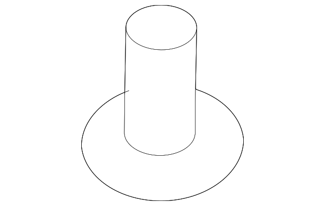 KKY06-68865BH9 Деталь LOWER GATE TRIM PLUG