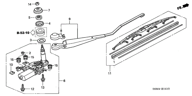 RSX REAR WIPER