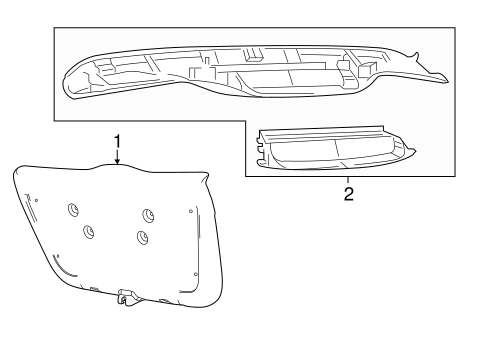 500 INTERIOR TRIM