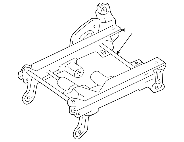 YL8Z7861711AA Деталь TRACK ASSY, LEFT