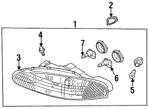 Sebring BULBS - CHASSIS