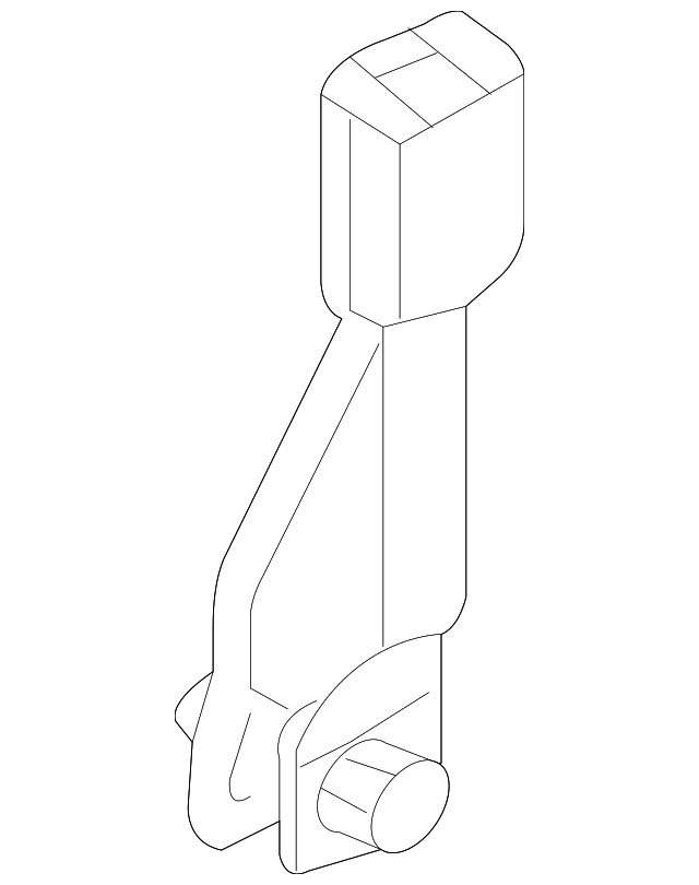8491185Z12 Деталь BUCKLE, RIGHT