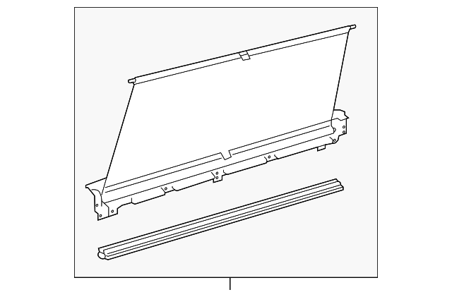 65908-0E010 Деталь SUNSHADE, LEFT