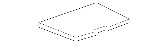 25876557 Деталь COMPARTMENT MAT