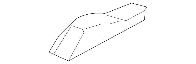 5253F639 Деталь SEAT BELT REINF, RIGHT