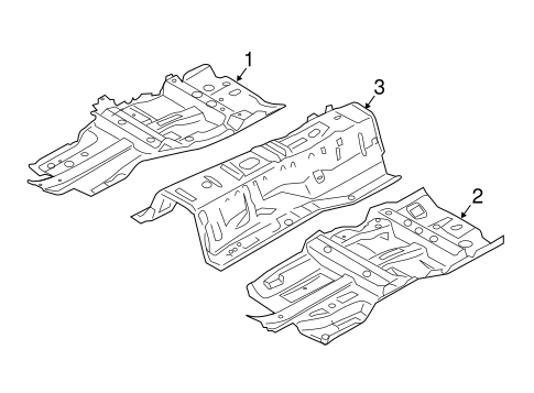 QX50 FLOOR & RAILS
