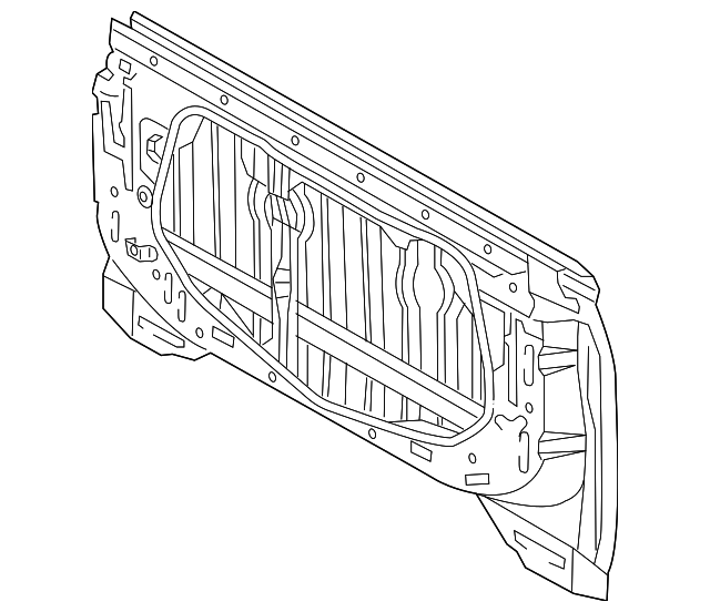 64101-0C030 Деталь BACK PANEL