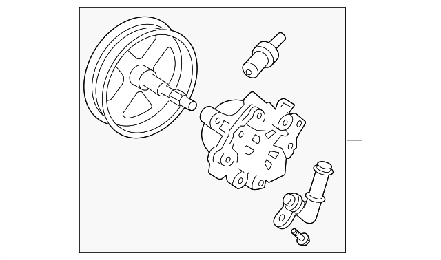 44310-33170 POWER STEERING PUMP
