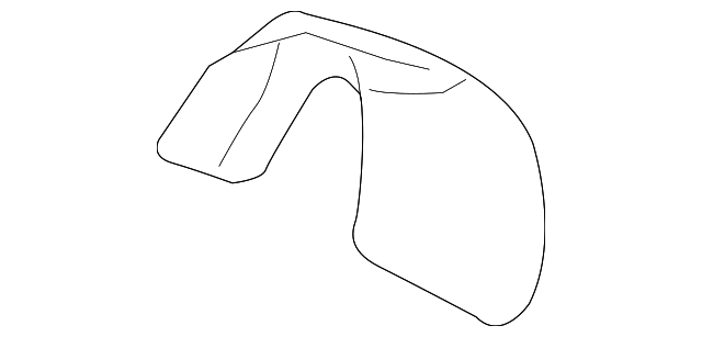 28526-3F000 Деталь HEAT SHIELD, LEFT