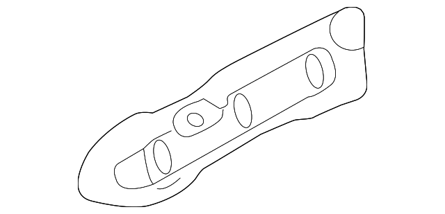28525-3F011 Деталь HEAT SHIELD, LEFT