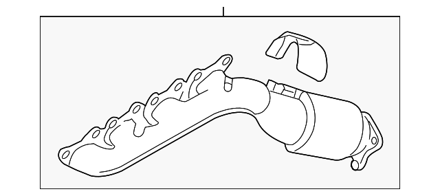 28510-3F011 Деталь EXHAUST MANIFOLD, LEFT