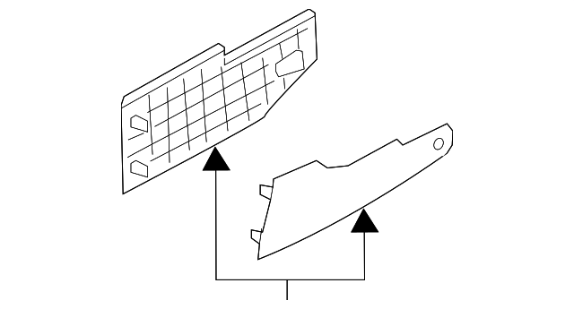 84670-3Q200-HZ Деталь EXTENSION PANEL, LEFT