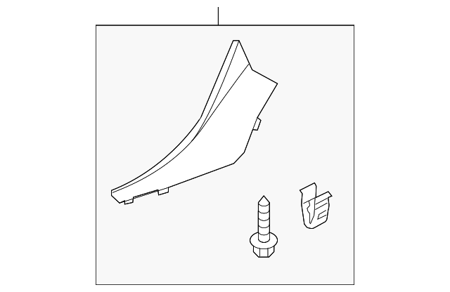 84695-3Q000-RY Деталь TRIM MOLDING, RIGHT