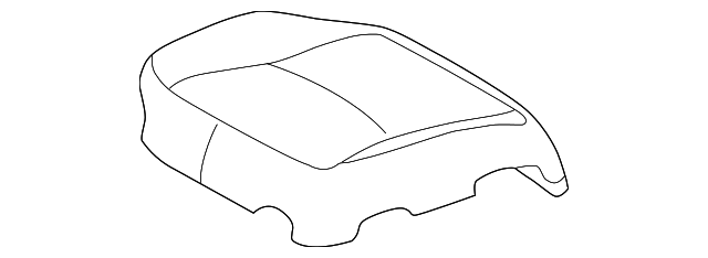 163-910-06-46-8G64 Деталь SEAT COVER, LEFT