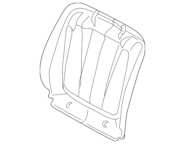 163-913-01-22-8G63 Деталь SEAT BACK PANEL, RIGHT