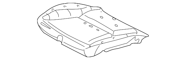 163-910-09-50 Деталь SEAT CUSHION, RIGHT