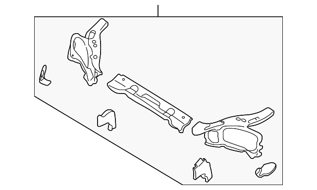 N067-53-100B Деталь UPPER TIE BAR