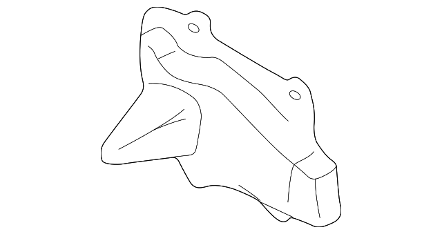 NC10-52-12X Деталь BUMPER BRACKET, RIGHT