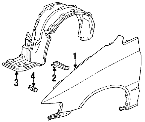 Oasis FENDER & COMPONENTS
