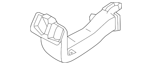 97020-3V100 Деталь REAR DUCT
