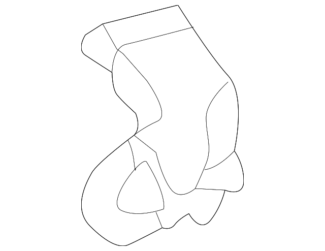 97390-3V000 Деталь DEFROSTER DUCT, RIGHT