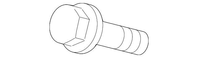 6502818 BRACKET BOLT, RIGHT