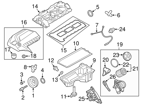 335i xDrive ENGINE PARTS