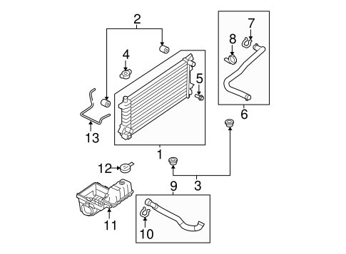 F-150 RADIATOR & COMPONENTS